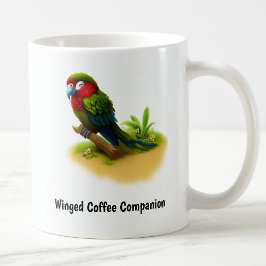Mug Une peinture numérique d'une mignonne mâchoire mil