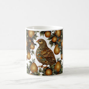 MUG UNE PERDRIX DANS UN POIRIER