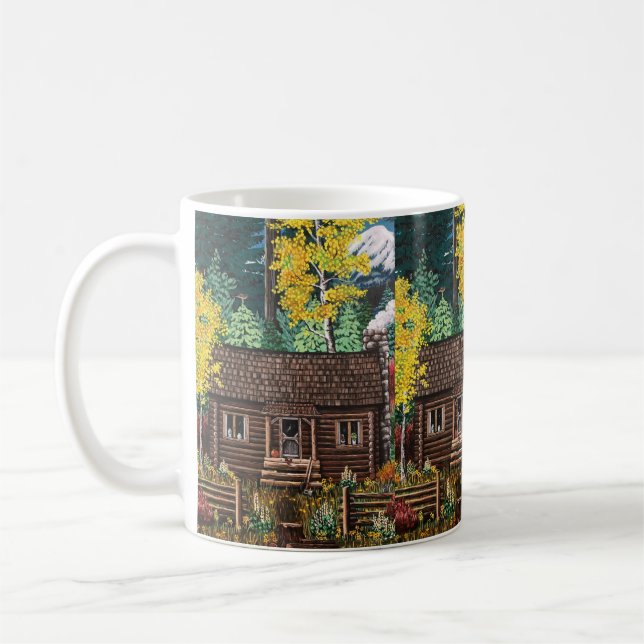 Mug Une petite boue Cabine (Gauche)