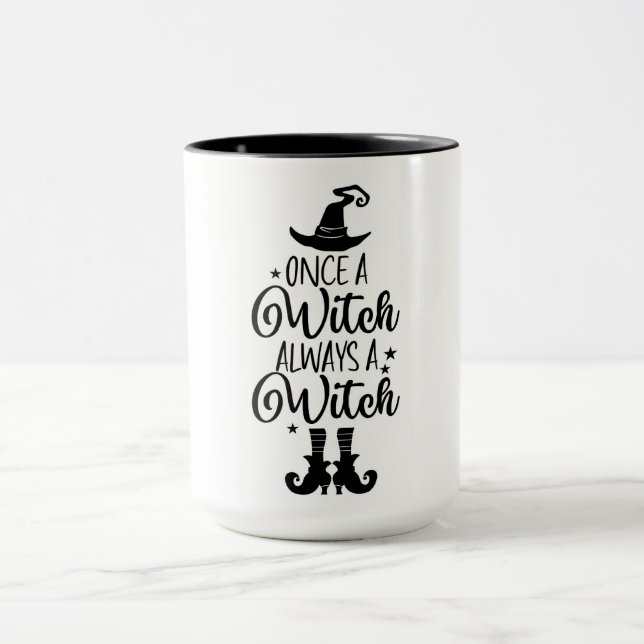 Mug Une sorcière toujours une sorcière (Centre)