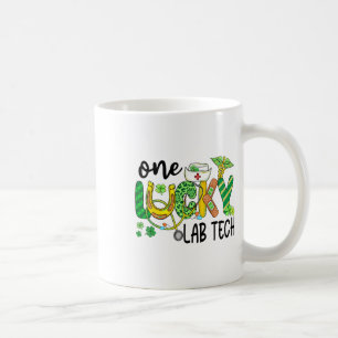 Mug Une technicienne de laboratoire chanceuse Saint-Pa