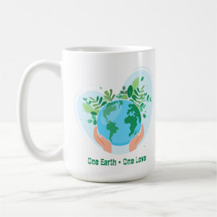 Mug Une Terre Un Amour. Sauvez la planète