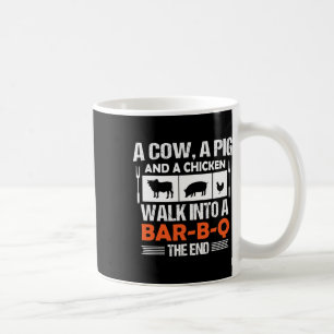 Mug Une vache, un cochon et un poulet entrent dans un