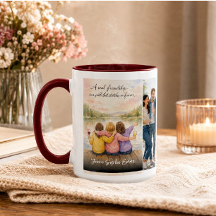 Mug Une véritable amitié Fête de l'amitié Inspiran