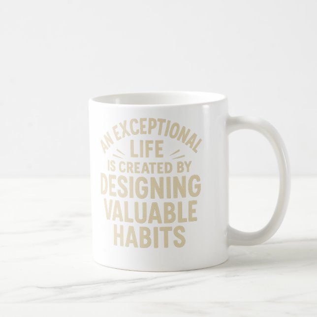 Mug Une vie exceptionnelle (Droite)