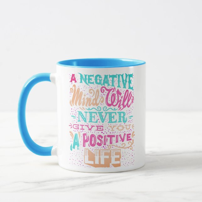 Mug Une vie positive (Gauche)