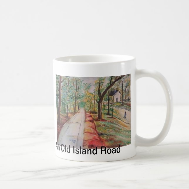 Mug Une vieille route d'île (Droite)