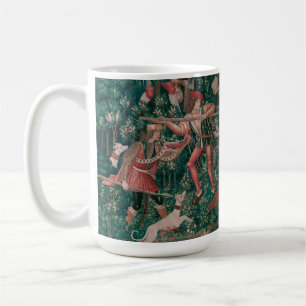 Mug Unicorn Chasse Art Médiéval - Unicorn Se Défend