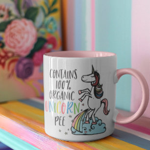 Mug Unicorn Funny - Unicorn Bio Pee Nouveauté