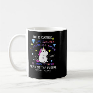 Mug Unicorn Pony Elle Est Vêtue De Légumineuses Surdim