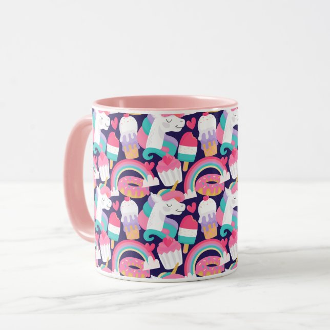 Mug Unicorne (Devant gauche)