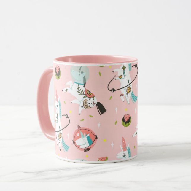 Mug Unicorne (Devant gauche)