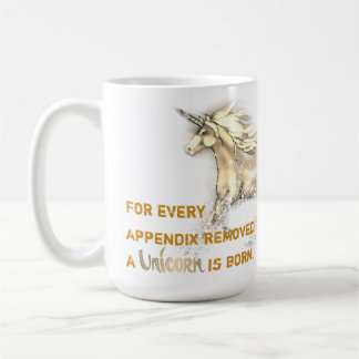 Mug Unicorne Appendice retrait Coupe