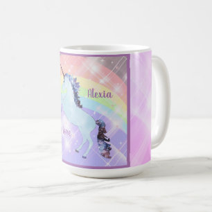 Mug Unicorne, arc-en-ciel, pour les filles, les enfant