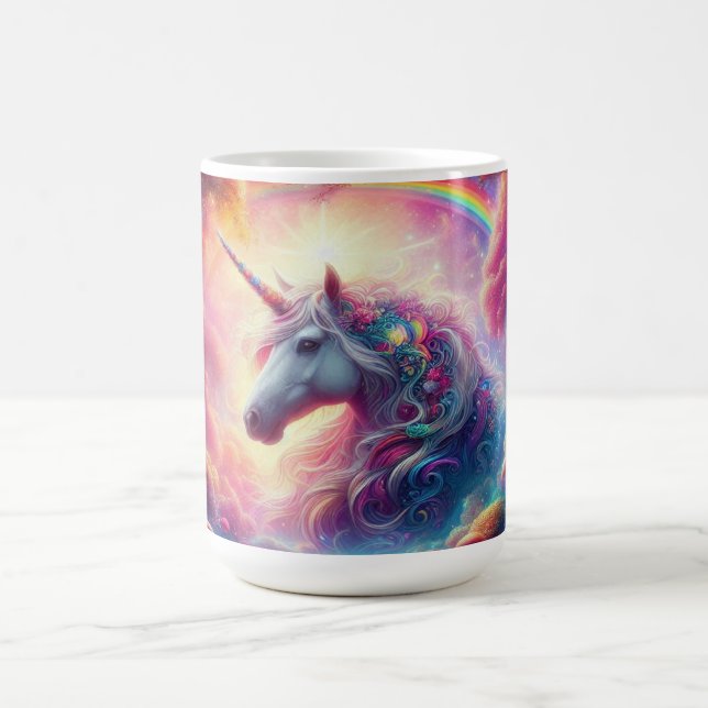 Mug Unicorne dans une forêt d'Imaginaires dynamique (Centre)