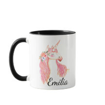 unicorne de nom personnalisé