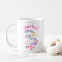 Unicorne magique avec Rainbow Shooting Star