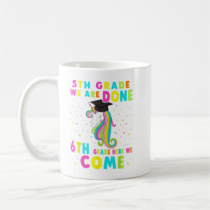 Mug Unicorne magique de 5e année 543