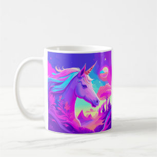 Mug Unicorne rose magique