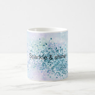 Mug Unicorne Sparkle Aqua Confetti