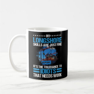 Mug Union Ilwu Longshore Pas De Tolérance Pour Les Idi