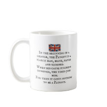 Mug - Union Jack Drapeau Avec Slogan Patriotique 1