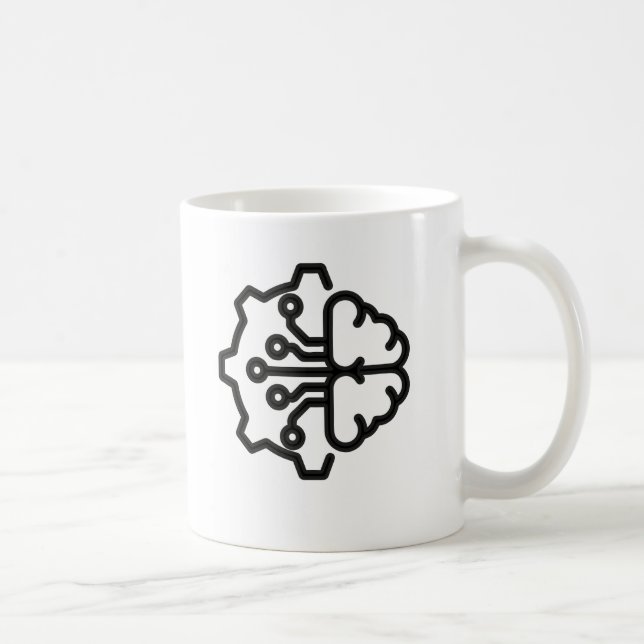 Mug Unique technical engineering design - (Droite)