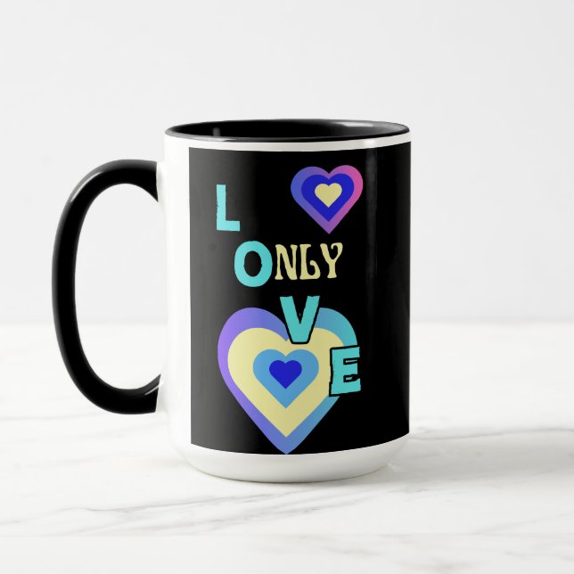 Mug Uniquement l'amour (Gauche)