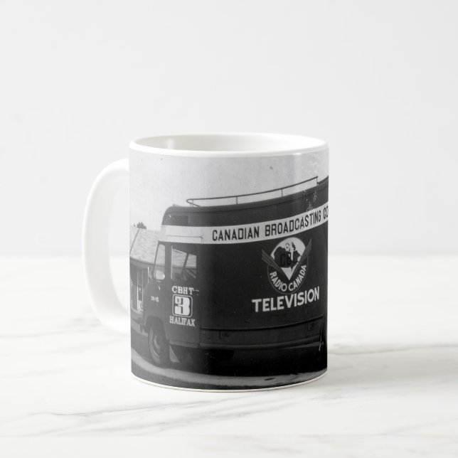 Mug Unité mobile de bande vidéo (Devant gauche)