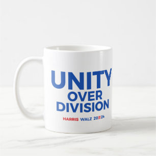 Mug Unité sur division - Harris Walz 2024