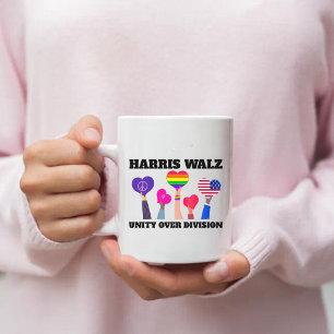 Mug Unité sur la division Kamala Harris Tim Walz