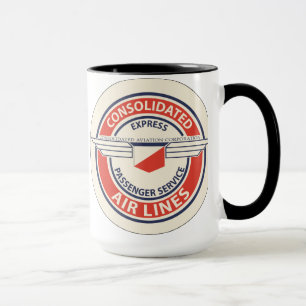 Mug Unités de logo Consolidated Airlines