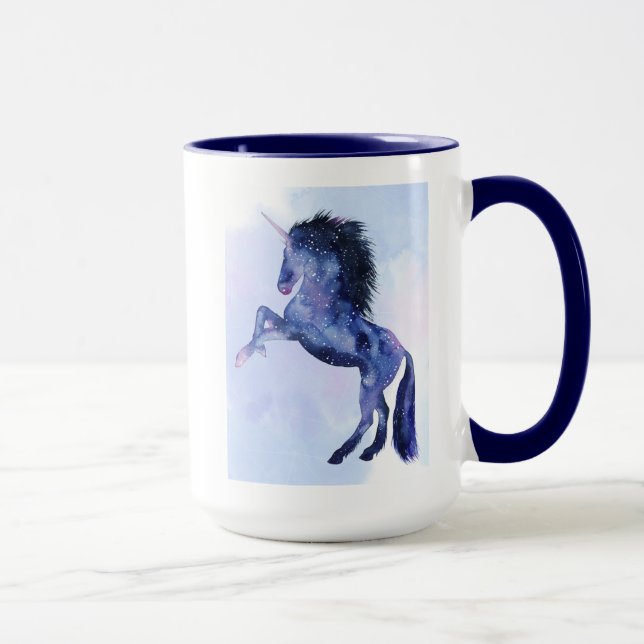 Mug Univers Unicorne - Cosmique (Droite)