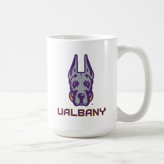 Mug Université d'Albany Great Danes (Droite)