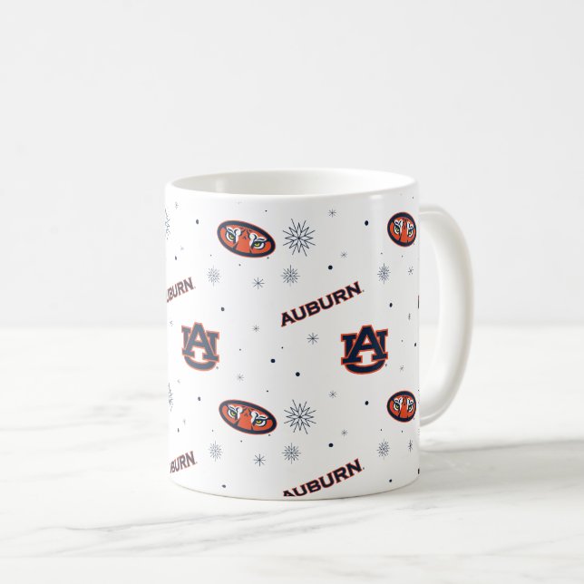 Mug Université d'Auburn | Motif de vacances (Devant droit)