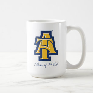 Mug Université d'État A&T de Caroline du Nord Un log