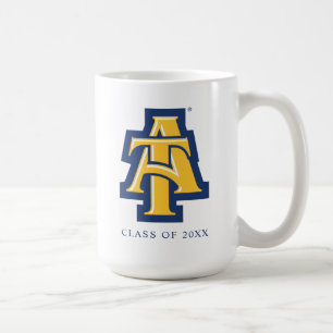 Mug Université d'État A&T de Caroline du Nord Un log