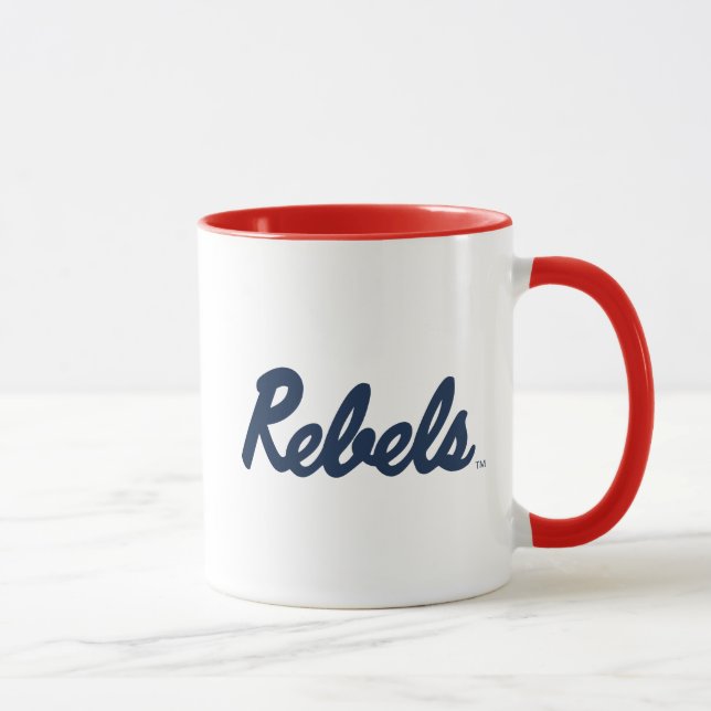 Mug Université du Mississippi | Script Rebels (Droite)