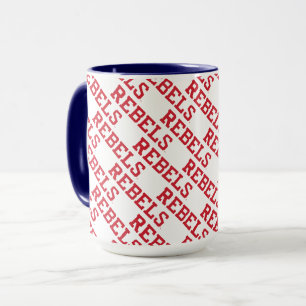 Mug Université du Mississippi Wordmark Rebels
