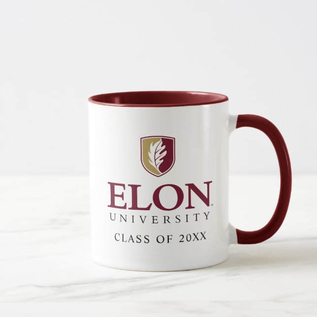 Mug Université Elon | Classe 2OXX (Droite)