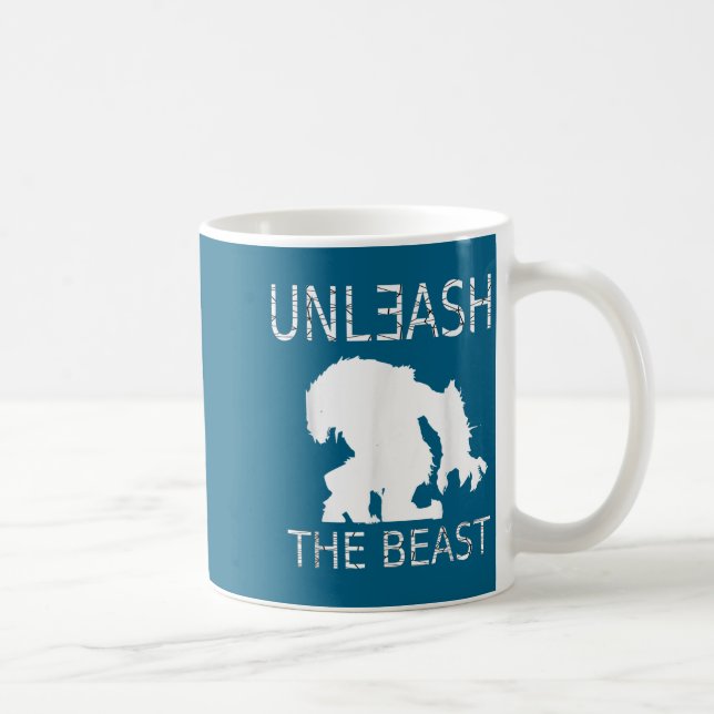 Mug Unleahe Workout Motivation Gym Graphic  (Droite)