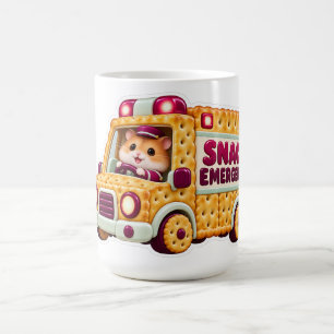 Mug Urgence Snack Humour Hamster
