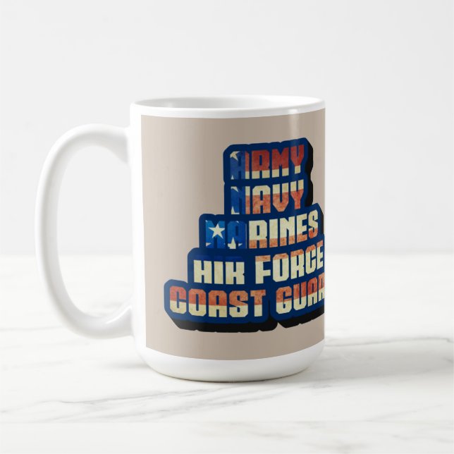 MUG US MILITARY - THANK YOU (Gauche)