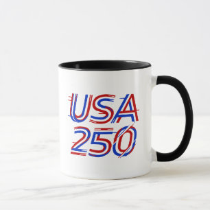 Mug USA 250e anniversaire 1776-2026 Patriotique Améric
