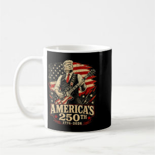 Mug Usa 250e Jouant de la Guitare 4 Juillet 250e
