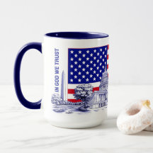 USA Amérique Drapeau Monument Illustration Souveni