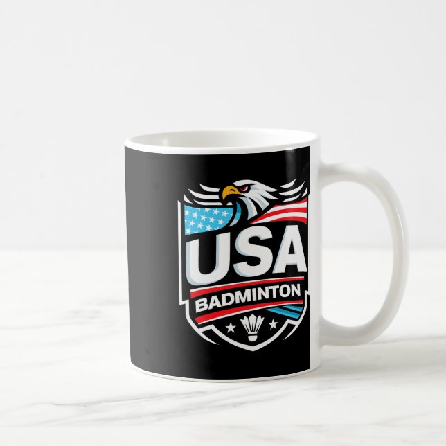 Mug Usa Badminton (Droite)