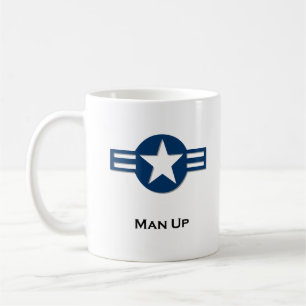 Mug USA Man Up bleu