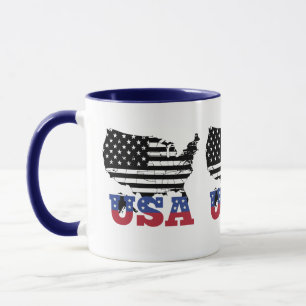 Mug "USA Map Ceramic Mug"