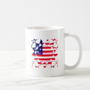 Mug USA Star Spangled Love My Country of Love